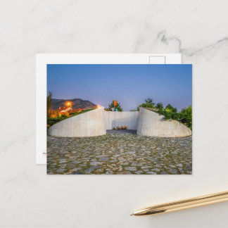 Postale Monte des non battus, Prilep, Macédoine Carte post