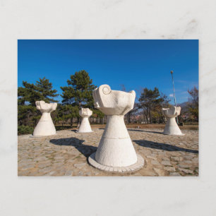 Postale Monte des non battus, Prilep, Macédoine Carte post