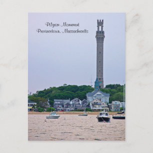 Postale Monument des Pèlerins Provincetown MA  Carte posta