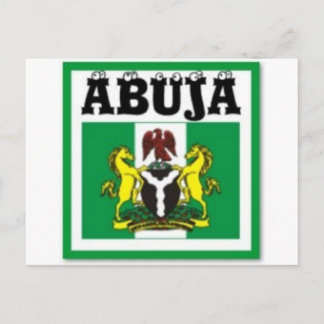 Postale No1 Abuja, Nigeria carte T-Shirt Et Etc