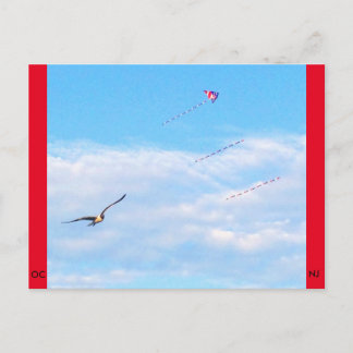 Postale Ocean City, New Jersey Carte Postale-Vol