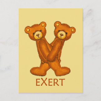 Postale Ours bibliques ~ EXert ~ Carte mémoire