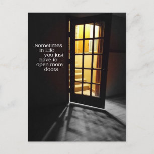 Postale Ouvrir une autre CARTE de porte