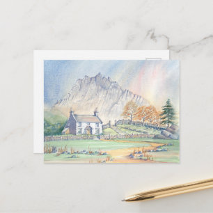Postale Paysage montagneux gallois de Snowdonia - Carte po