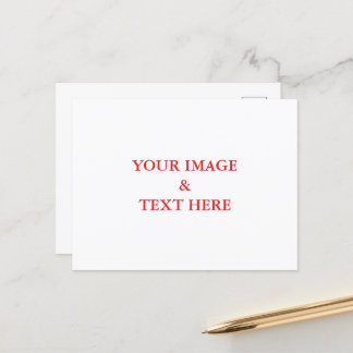 Postale Personnalisé Personnalisé Votre Propre Carte Posta