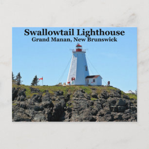 Postale Phare de Swallowtail, Grand Manan N.B. Carte posta