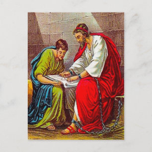 Postale Philippiens 1 Lettre de Paul aux saints carte post