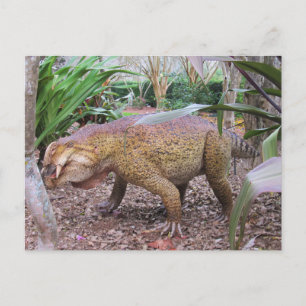 Postale Placerias - * Dinosaure - Carte d'apprentissage