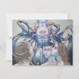 Postale Poignant Art Series 3 de 11 Taille de carte postal