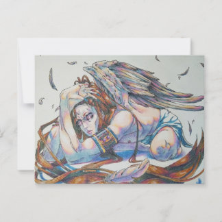 Postale Poignant Art Series 5 de 11 Taille de carte postal