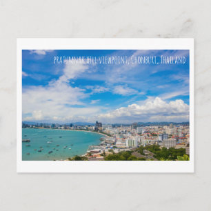 Postale Point de vue touristique en Thaïlande carte postal