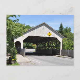 Postale Pont couvert de la gorge de Quechee - Carte postal