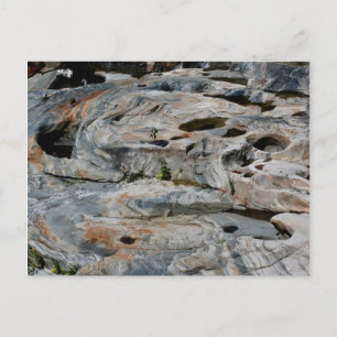 Postale Potholes glaciaires Shelburne Falls MA 2008 Carte 
