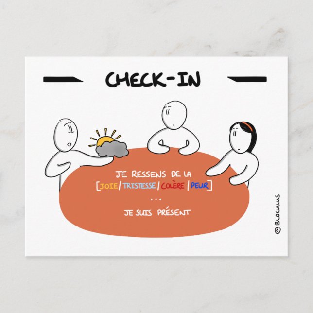 Postale Protocole Carte Core : Enregistrement (Devant)