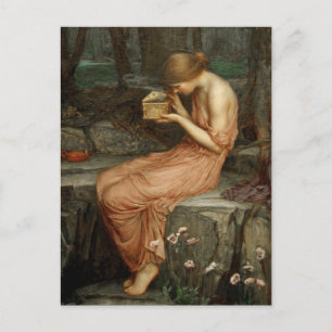 Postale Psyche Ouverture de la carte Golden Box Waterhouse