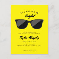 Retro Graduation Party Future est une carte postal
