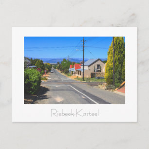 Postale Riebeek-Kasteel Voir Afrique du Sud SA Carte posta