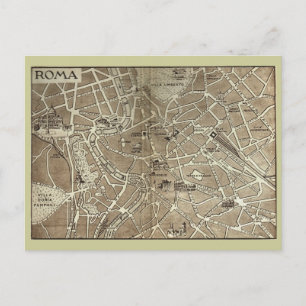 Postale Rome, Carte datant de la fin du 19ème siècle