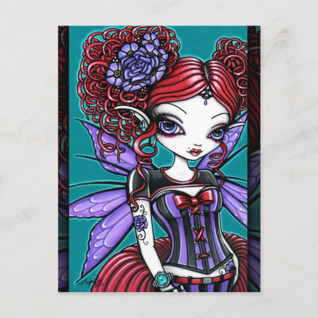 Postale Rosie Twinkle Pixie Rose Tattoo Fairy Carte postal (Devant)