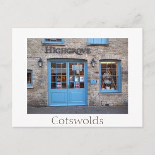 Postale Royal Highgrove Shop à Tetbury, Royaume-Uni carte