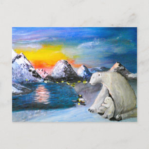 Postale Salutation Carte de Noël saisonnière vide