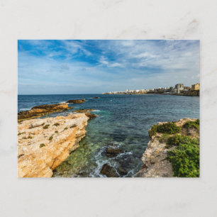 Postale Scène de la Carte de Vacances Malte