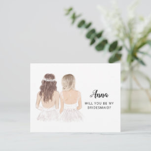 Postale Seras-Tu Ma Carte De Proposition D'Épouse