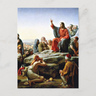 Postale Sermon sur la carte de montage