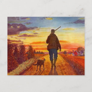 Postale Soirée Sun Best Buddies Sunset Sur Champs Carte Po