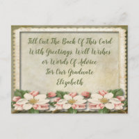 Souhaits pour les conseils Vintages Grad carte de 