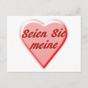 Postale Soyez ma carte