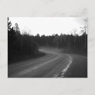 Postale Spearfish Canyon Hail Fog Après Storm Carte Postal