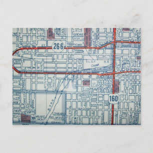 Postale Springfield, MO Carte Vintage