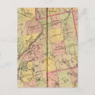 Postale Terres en bois 3 Carte 2