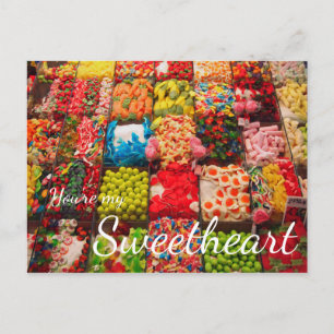 Postale Tu es ma carte de voeux d'amour de ma chérie