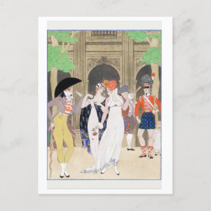 Postale Un beau Palais, le rendez-vous de Barbier Carte po