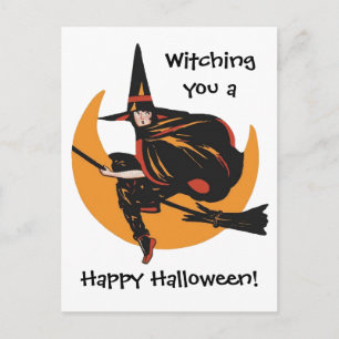 Postale Une Vintage carte Halloween