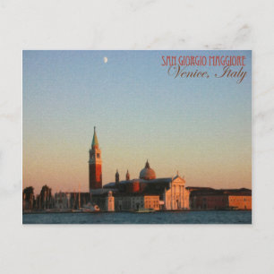 Postale Venise, Italie : San Giorgio Maggiore - Carte post