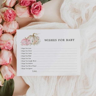 Postale Vœux de carte pour bébé pour la Baby Shower de la