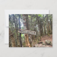 White Mountains Garfield Ridge Camping Carte posta