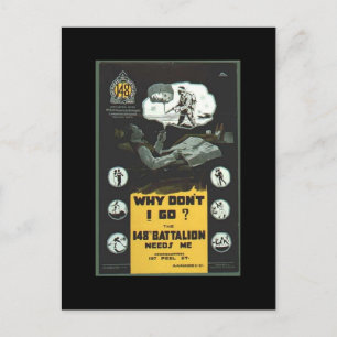 Postale WW1 carte collectrice 1914 CANADA PROPAGANDA