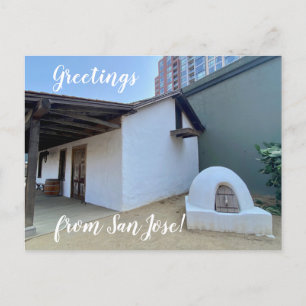 Postale X.ITINÉRAIRES : Salutations de San Jose ! Carte po