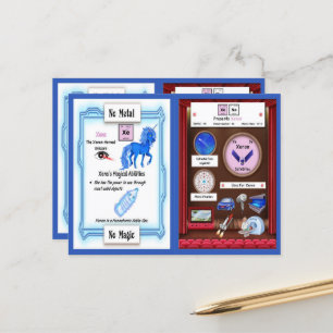 Postale Xena - Carte de jeu Xenon Horn Unicorn