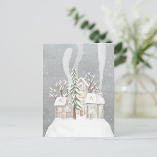 Postcard (10.8cm x 14.2cm) - Winter Scene
