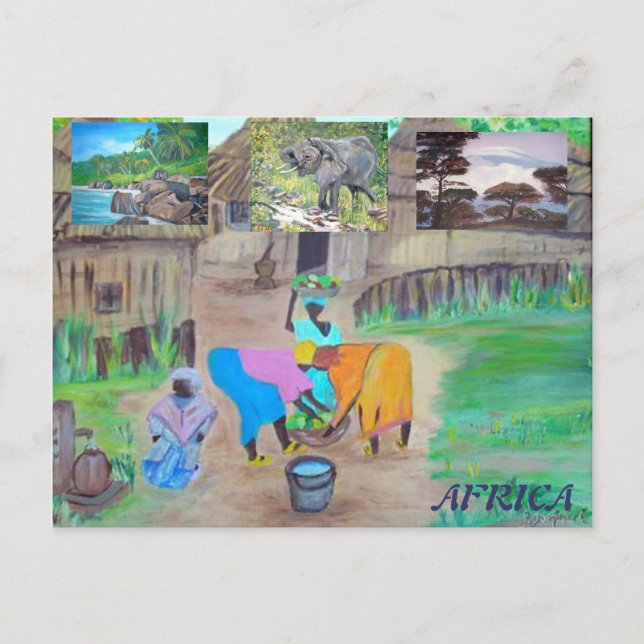 Postcard - Africa (Front)