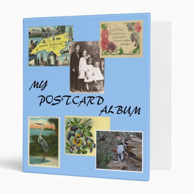 Postcard Album Binder (Front/Inside)