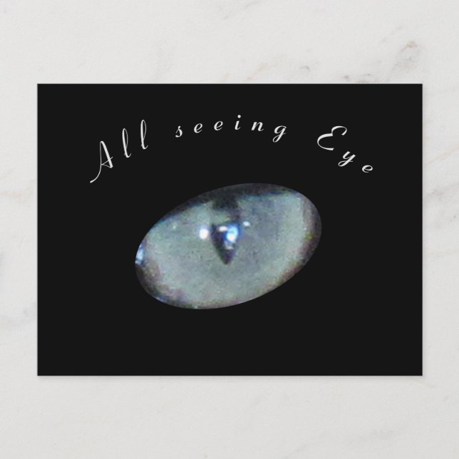 Postcard - All Seeing Eye (Front)
