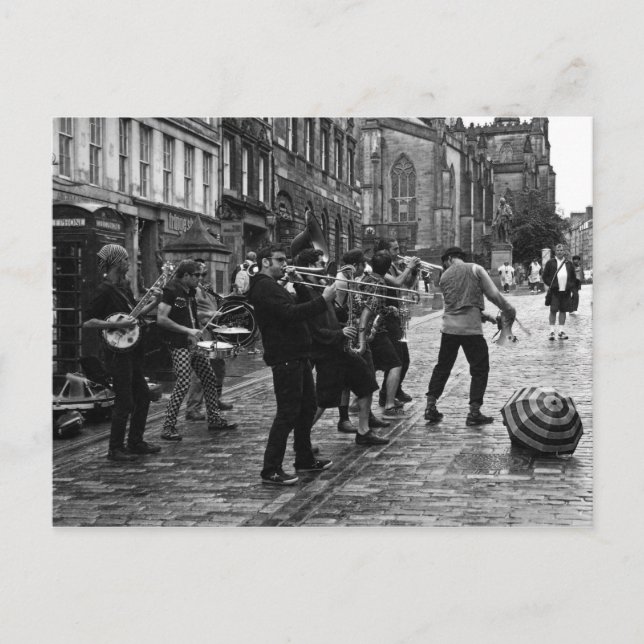 Postcard "Always Drinking" (Front)