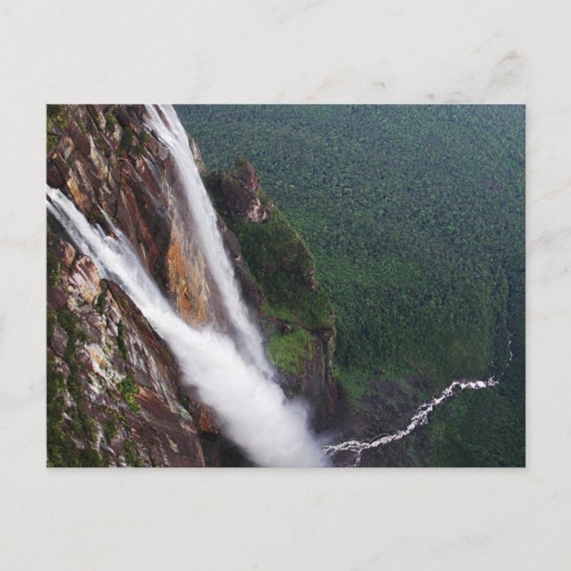 Postcard Angel Falls, Venezuela (Front)