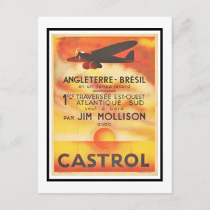 Postcard - Art-Deco French Airplane